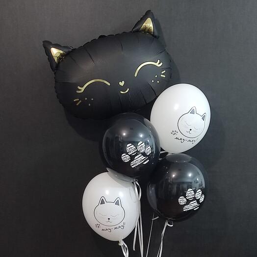 Набор шаров Котики 😺