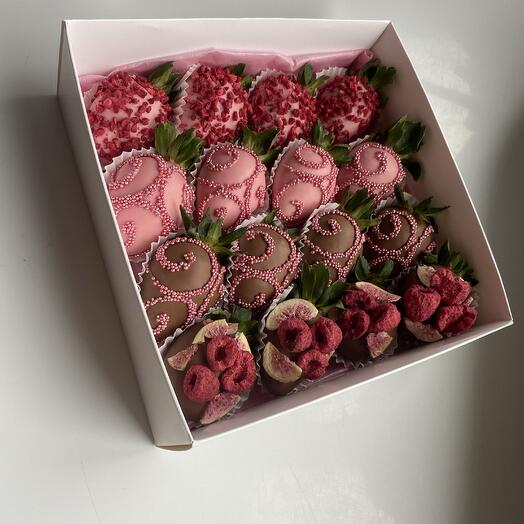 Клубника в шоколаде 16 шт