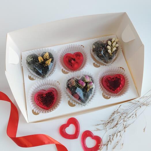 Подарочный набор чайных бомбочек на 14 февраля