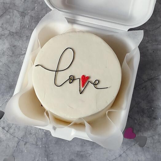 Бенто-торт LOVE