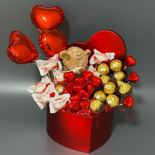 Подарочный бокс «Сердечное признание»