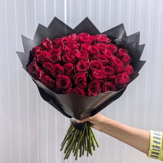 50 Premium Red Rose Bouquet