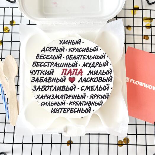 Бенто торт для папы в подарок на 23 февраля