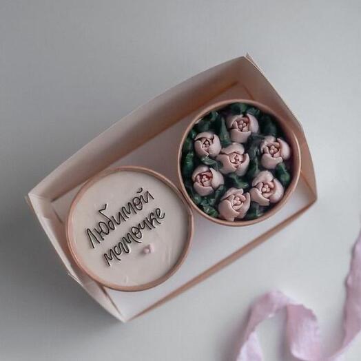 Бенто торт в стаканчике cake to go