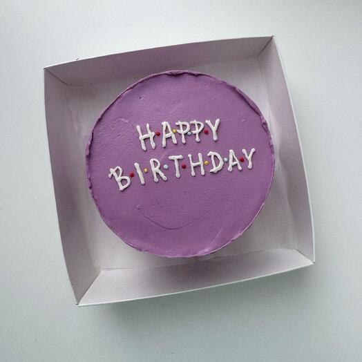 Бенто торт «happy birthday из сериала «Друзья»