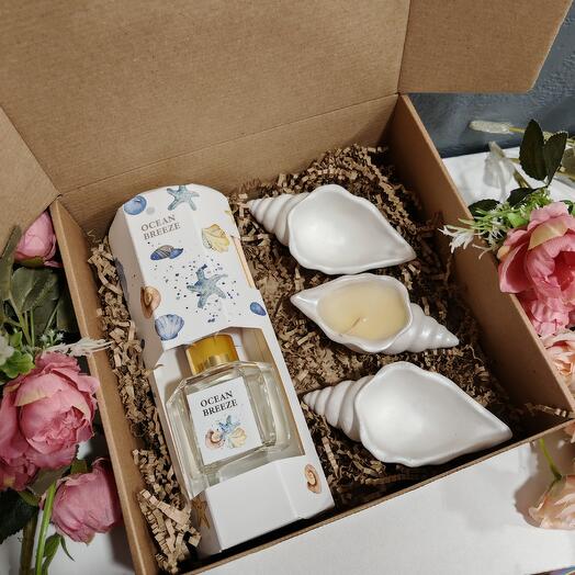 Подарочный набор "Home box" Бриз океана