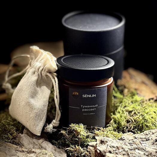 Ароматическая свеча «Туманный рассвет» Premium