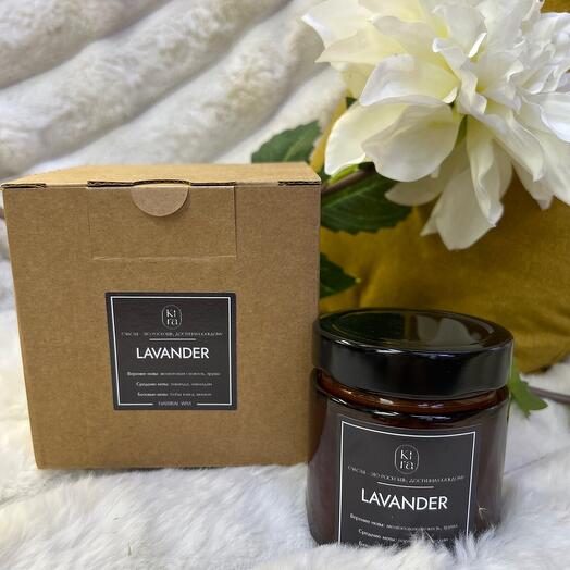 Арома свеча «lavender»