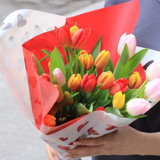 Ramo 20 tulipanes