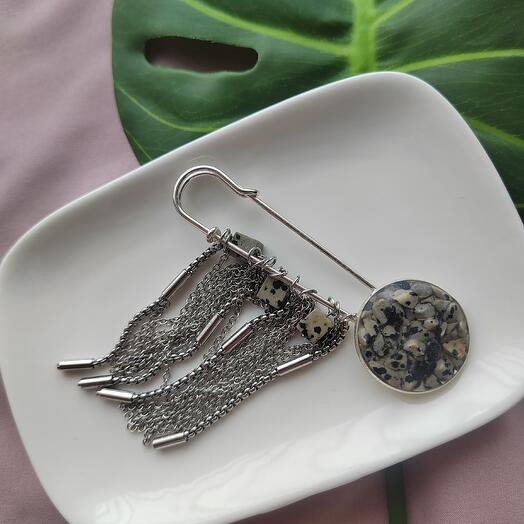 Брошь "леопард"