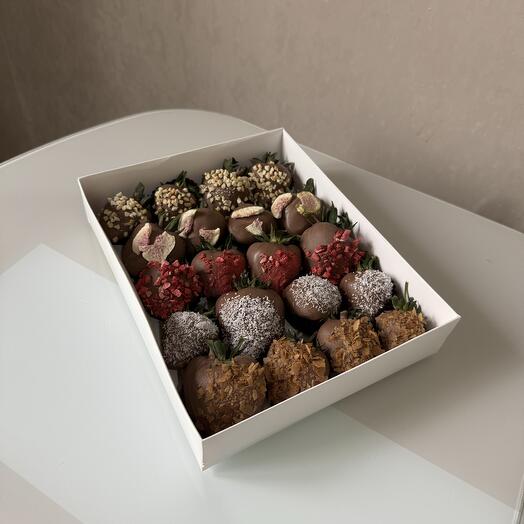 Молочный микс 20 клубник