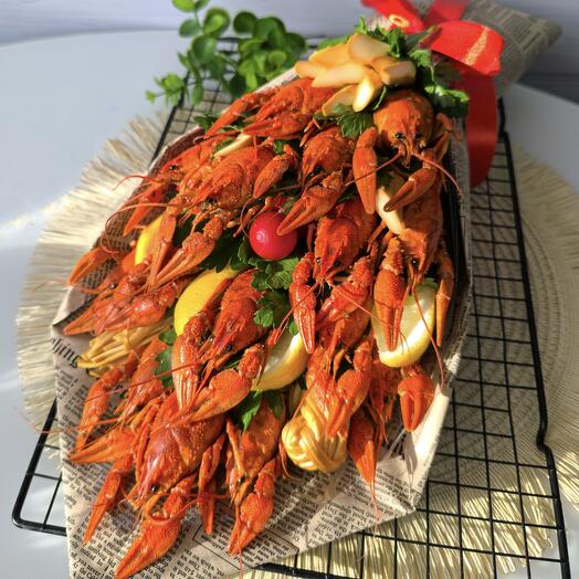 Букет "Вкусный рак"
