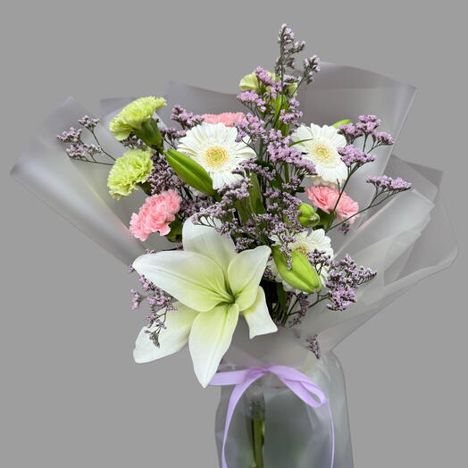 Buquê delicado com lírio