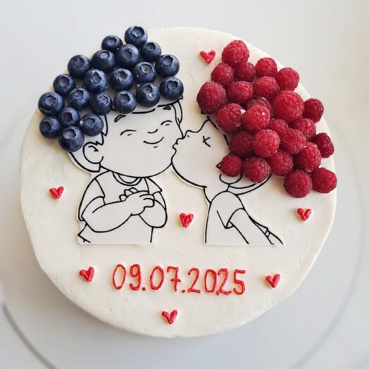 Торт свадебный