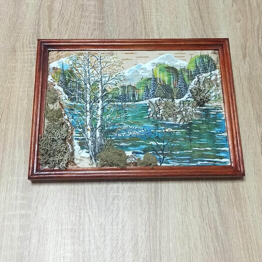 Картина на бересте (30,5*43,5)