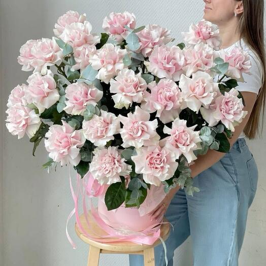 Французская Роза в коробке