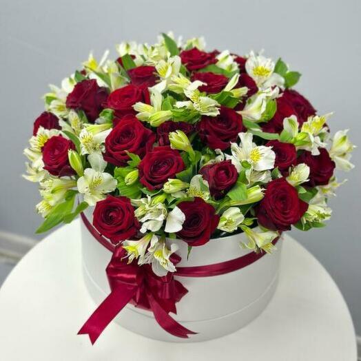 Цветы в коробке 😍