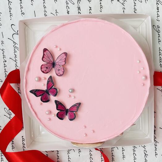 Торт «Бабочки» на день рождения жене, подруге, любимой, маме, бабушке
