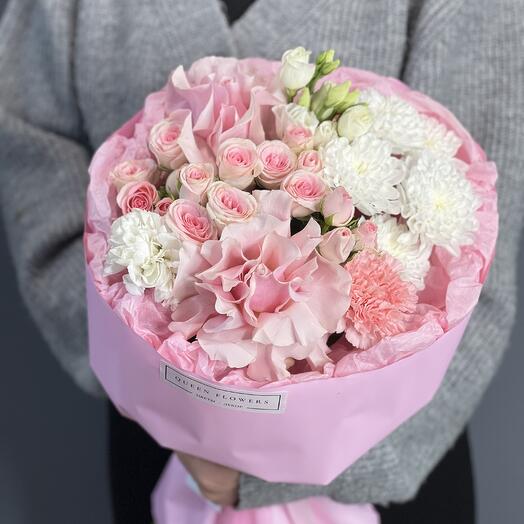 Розовая сборная зефирка💞