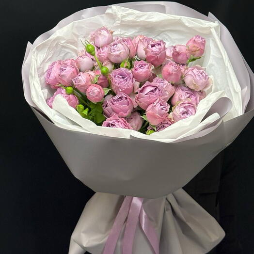 Кустовая Пионовидная Роза LAVENDER ROSES S