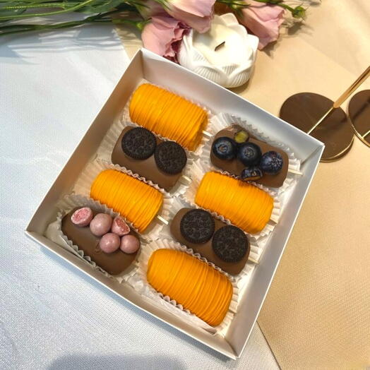 Десерт в шоколаде «Пришла осень»