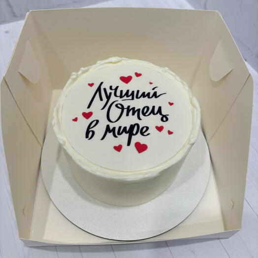 Бенто торт лучший отец в мире