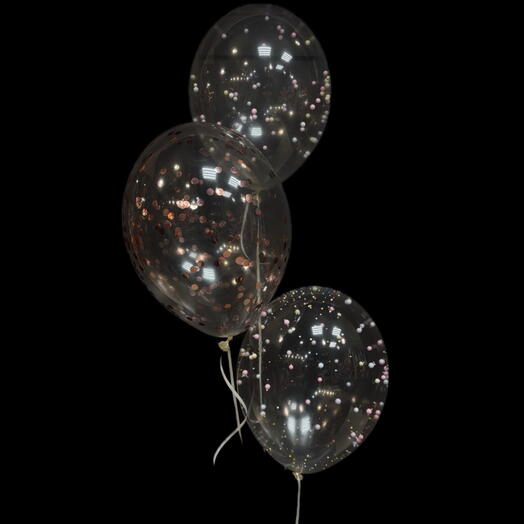 Шары латексные «Конфетти» 3 шт
