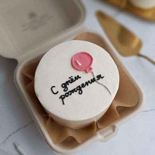 ПП бенто торт С днем рождения / в день рождения