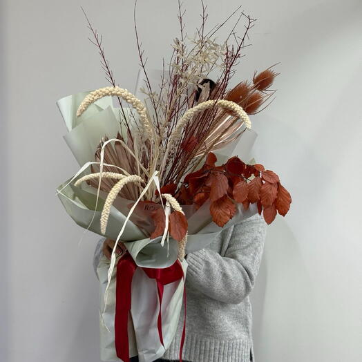 Букет из сухоцветов «Осень»