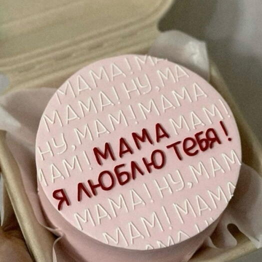 Бенто торт для мамы