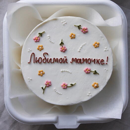 Бенто торт «Любимой мамочке!»