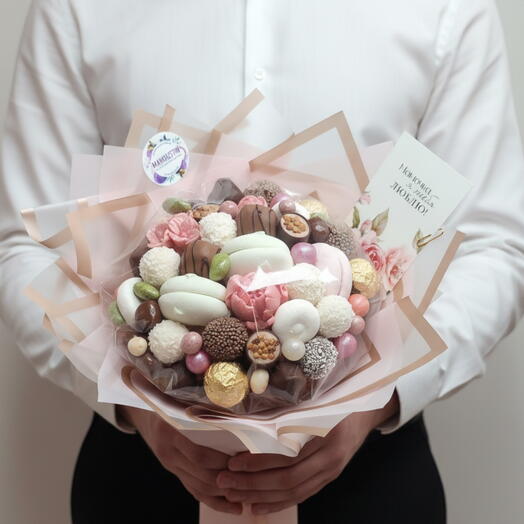 Сладкий букет для мамы в наличии 1 шт