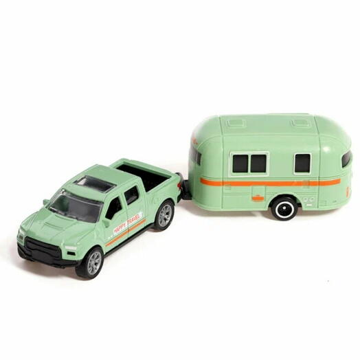 Машина металлическая «Автотур», с прицепом