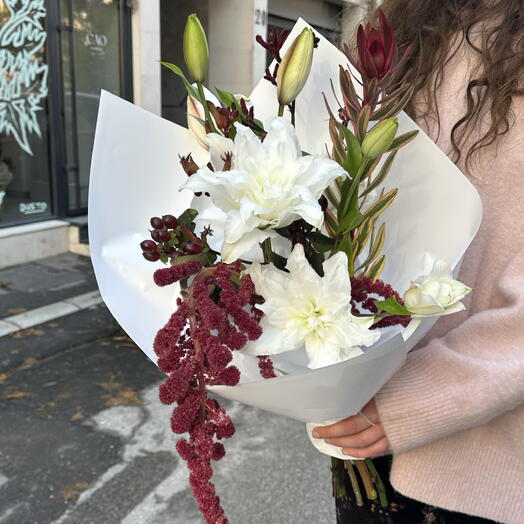 White velvet and Wine