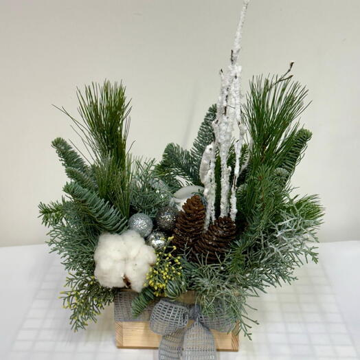 Композиция из хвои ICE FOREST