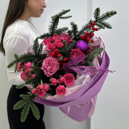Букет "Приносящий счастье"