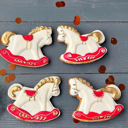 Набор  из 4х лошадок в подарок любимым