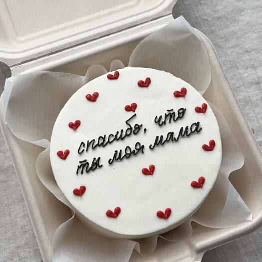 Бенто маме/папе на день рождения «спасибо, что ты моя мама»