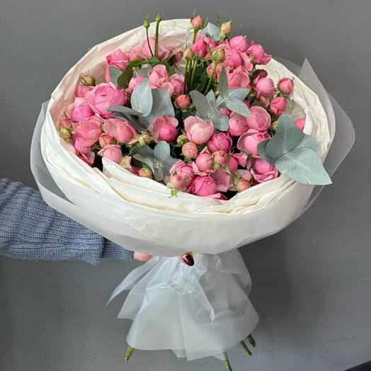 Кустовая роза силва пинк 🥰
