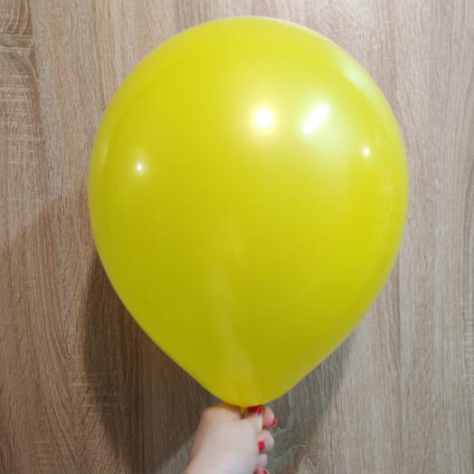 Гелиевые шар, жёлтый