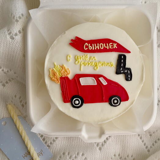 Бенто с гоночной машинкой