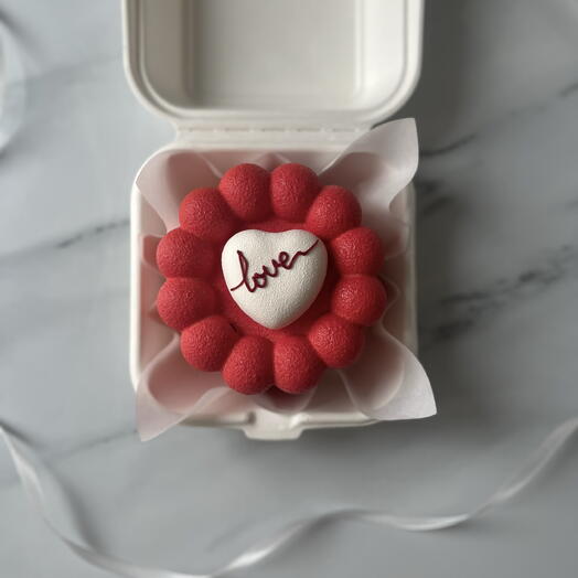 Бенто торт муссоввы love