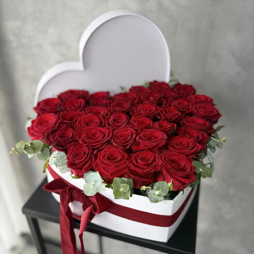 ХИТ 🔥 Коробка Сердце с розами 🌹