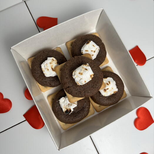 Печенье crumbl marshmallows