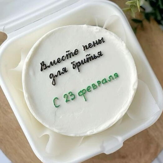 Бенто «вместо пены для бритья»