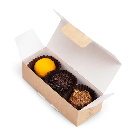 Ассорти трюфелей «Грана, Мангустин, Наполеондор» 3шт, Кантата