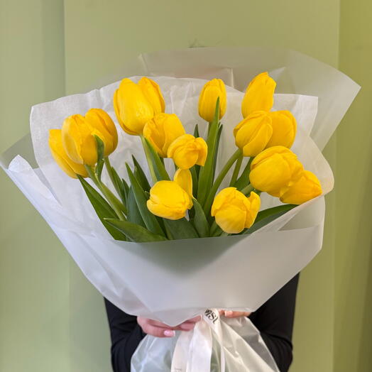 Тюльпаны желтые S