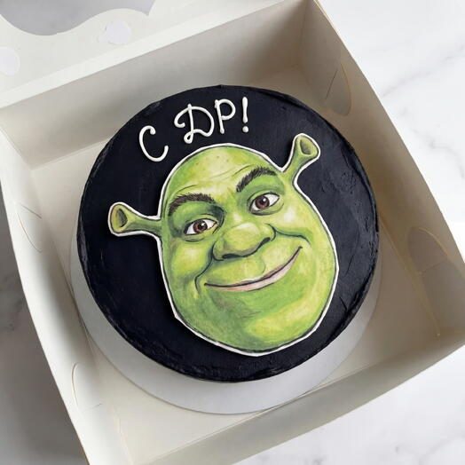 Бенто тортик «Шрек»