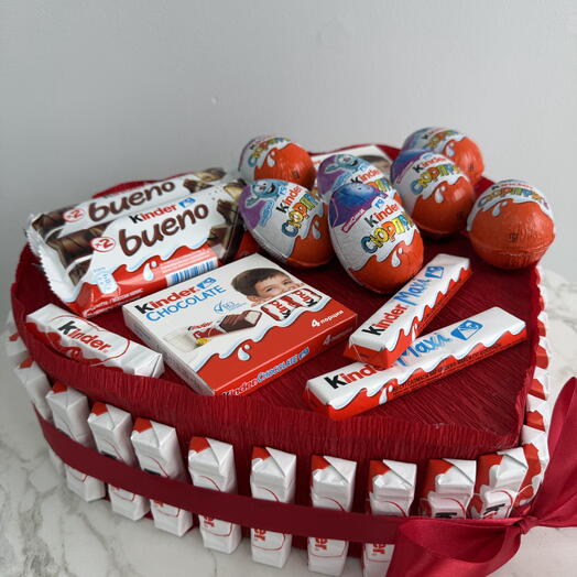 Большой сладкий набор из kinder