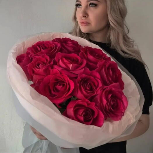 Моно букет из роз